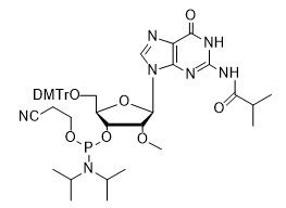 5'-O-DMTr-2'-OMe-G(iBu)-CE