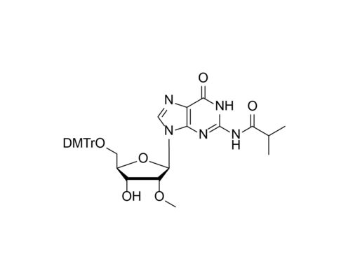 5'-O-DMTr-2'-O-Me-rG(iBu) 5'-O-DMTr-N2-isobutyryl-2'-O-methylguanosine