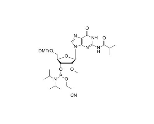 DMTr-2'-O-Me-rG(iBu)-3'-CE-Phosphoramidite