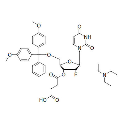 DMTr-2'-F-dU-3'-succinate, TEA salt