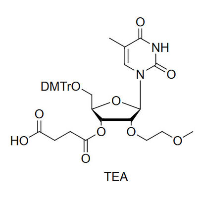 5'-O-DMTr-2'-O-MOE-T-3'-O-succinate, TEA salt