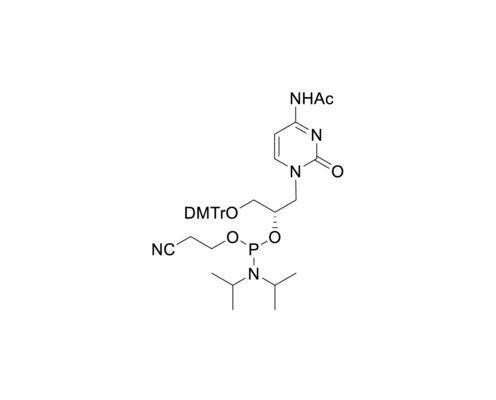 DMTr-C(Ac)-(S)-GNA Phosphoramidite CAS 1159174-80-7