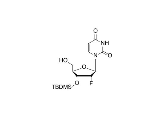 3'-O-TBDMS-2'-F-dU TBDMS Protected Nucleosides  CAS 1445379-59-8