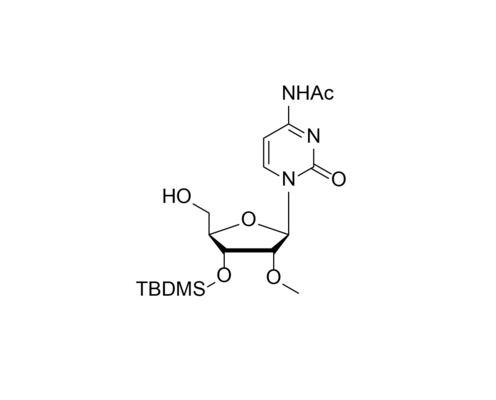 3'-O-TBDMS-2'-O-Me-rC(Ac)  Protected Nucleosides