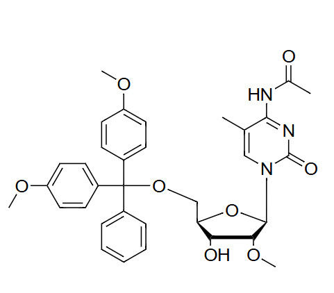 N4-Ac-DMTr-2'-O-Me-5-Me-Cr N4-Acetyl-5'-O-DMTr-2'-O-methylcytidine