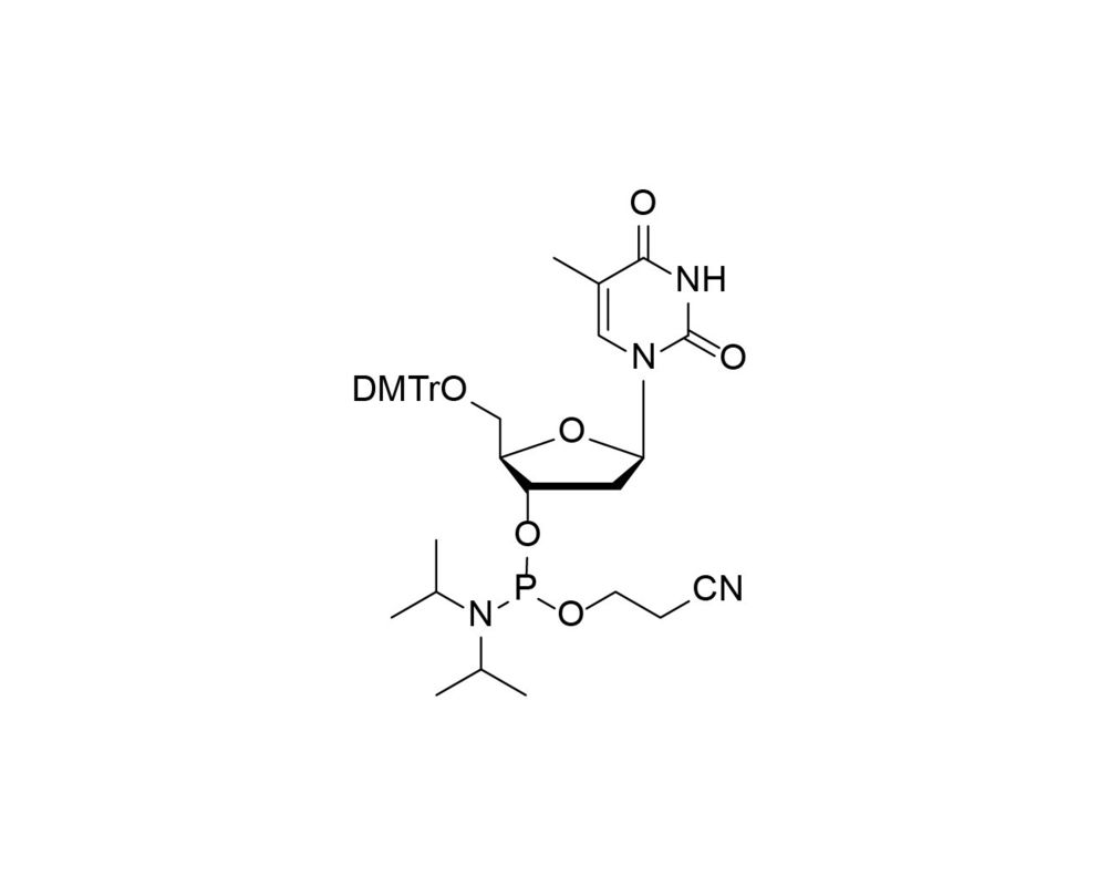 DMTr-dT-3'-CE-Phosphoramidite  for Molecular Formula C40H49N4O8P
