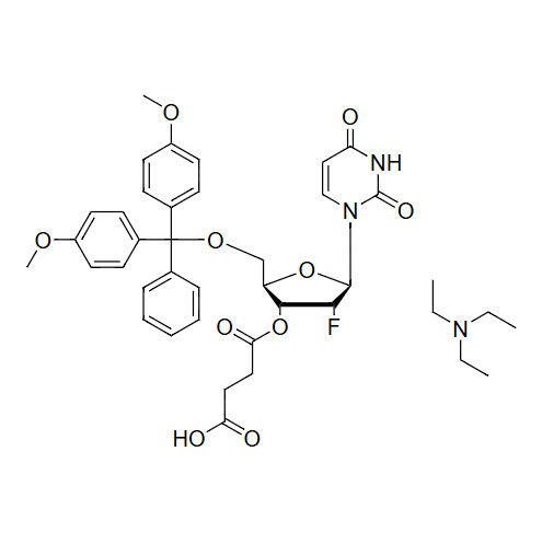 DMTr-2'-F-dU-3'-succinate, TEA salt