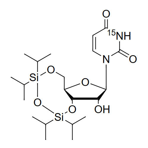 3'5'-TIPDS-15N3-Ur 3',5'-O-TIPDS-15N3-uridine
