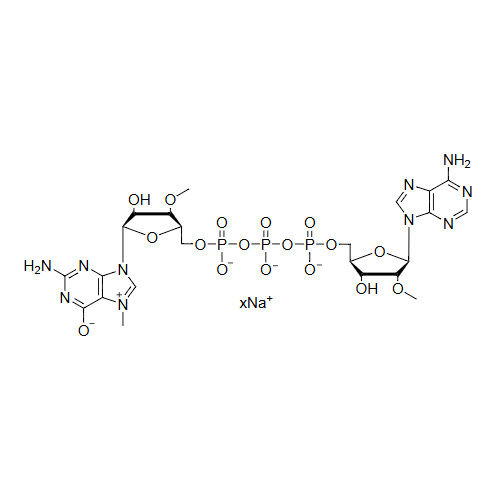m7G(5')ppp(5')(2'-OMeA)pG·NH4